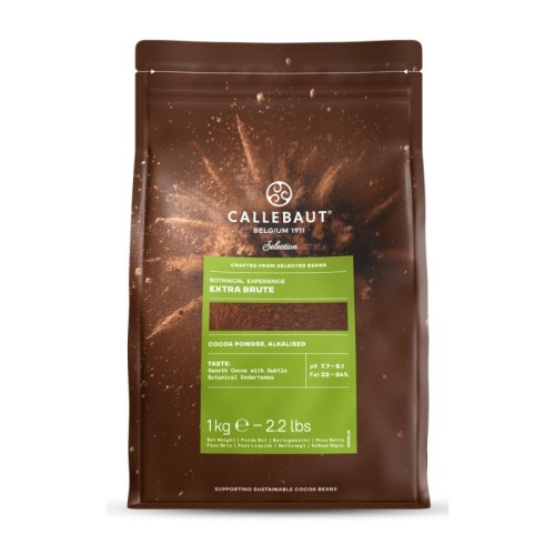 Botanical Extra Brute Callebaut | Cacao en polvo intenso | Bolsa 1 kg