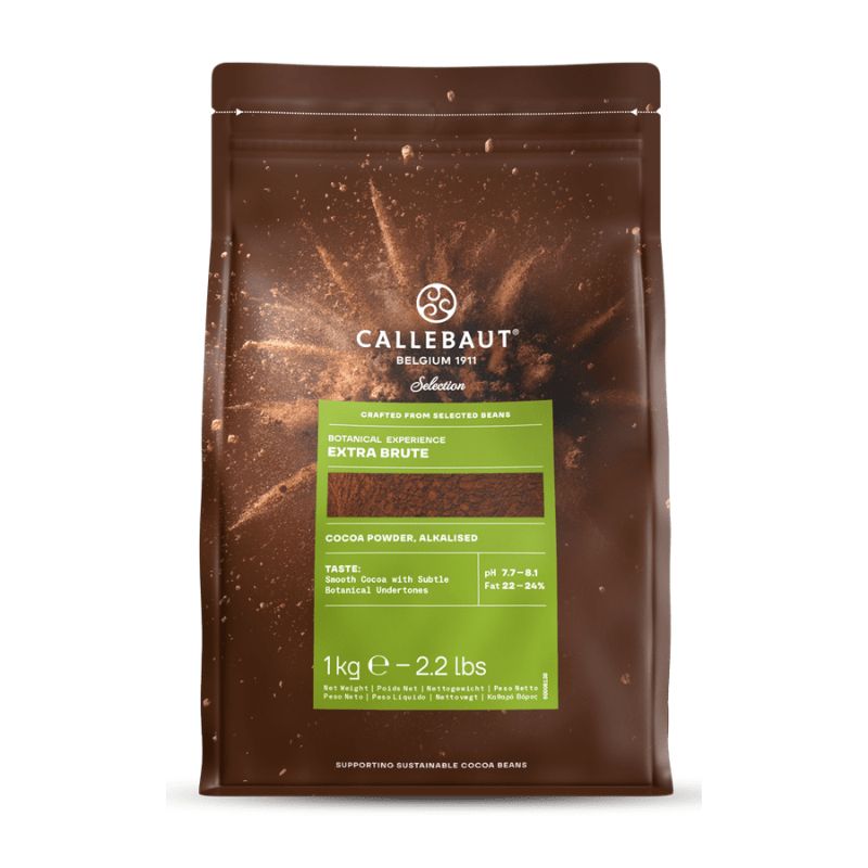 Botanical Extra Brute Callebaut | Cacao en polvo intenso | Bolsa 1 kg