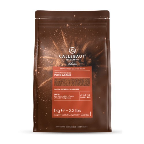 Zestina Plein Arôme 1 kg Callebaut | Cacao en polvo 22-24% grasa | Bolsa 1 kg