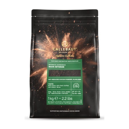 Botanical Noir Intense 1 kg Callebaut | Cacao en polvo tostado