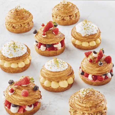 Bun'n'roll 85 g Bridor | Bollito hojaldrado mantequilla | Caja 50 ud