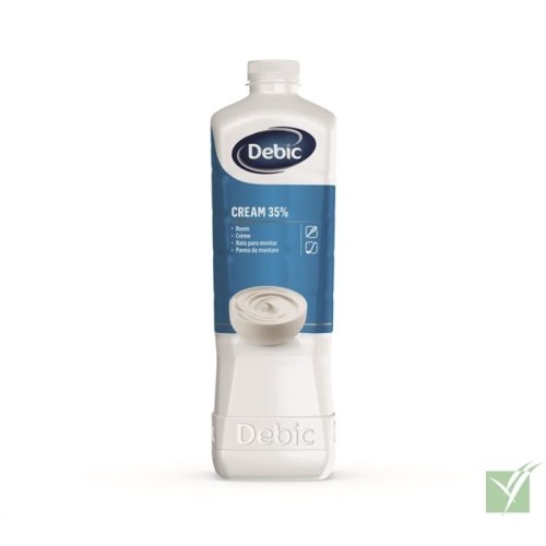 Nata Debic Cream 35% Montar y Cocinar 2L | Versátil para cocina y pastelería