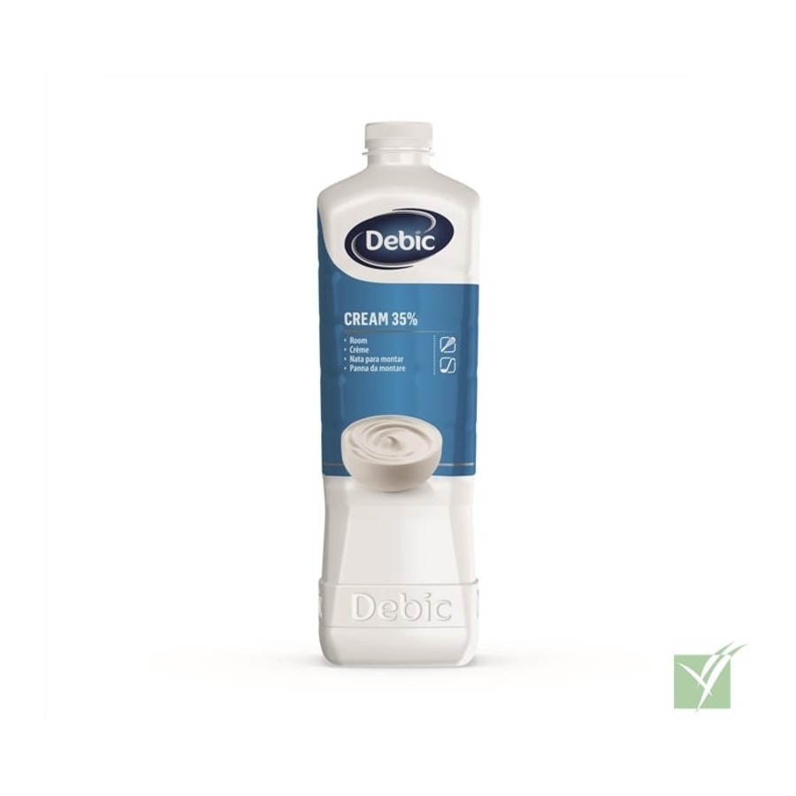 Nata Debic Cream 35% Montar y Cocinar 2L | Versátil para cocina y pastelería