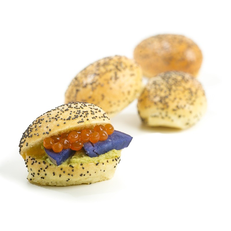 Mini navette con amapola Alvilardán 10 g | Caja 200 ud