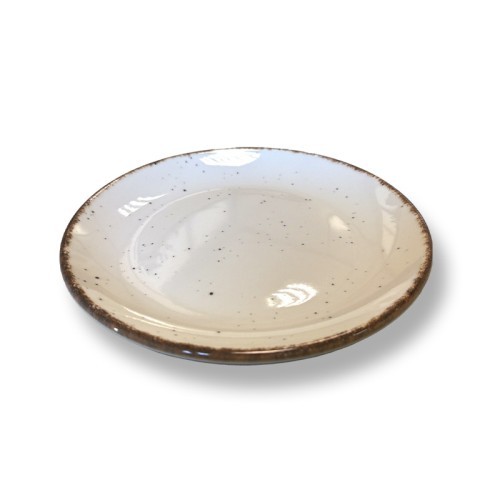 PLATO LLANO NATURAL 27 CM C/6 UD GURAL