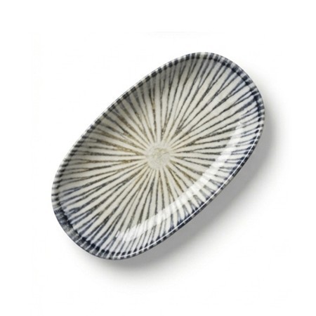 PLATO OVAL 24x14CM EO ANAFLOR C/6UD