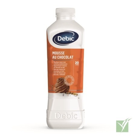 Debic Mousse de Chocolate 1L | Caja 6 x 1L
