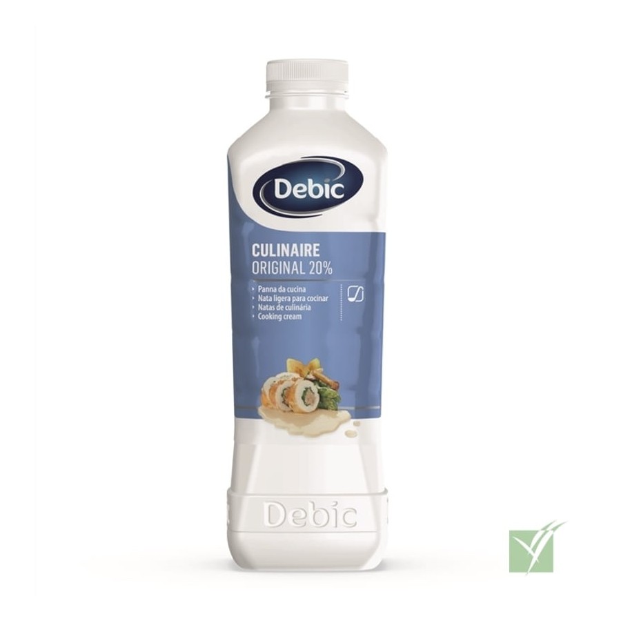 Nata Debic Culinaria Original 1L | 20% grasa | 6 x 1L

