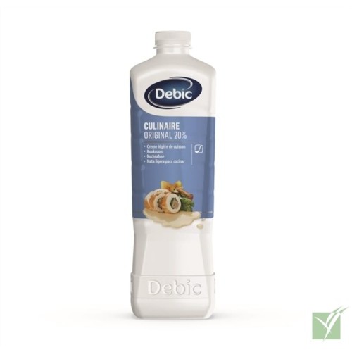 Nata Debic Culinaria Original 2L | 20% grasa | 6 x 2L