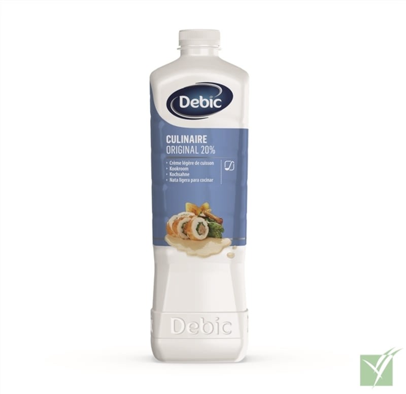 Nata Debic Culinaria Original 2L | 20% grasa | 6 x 2L
