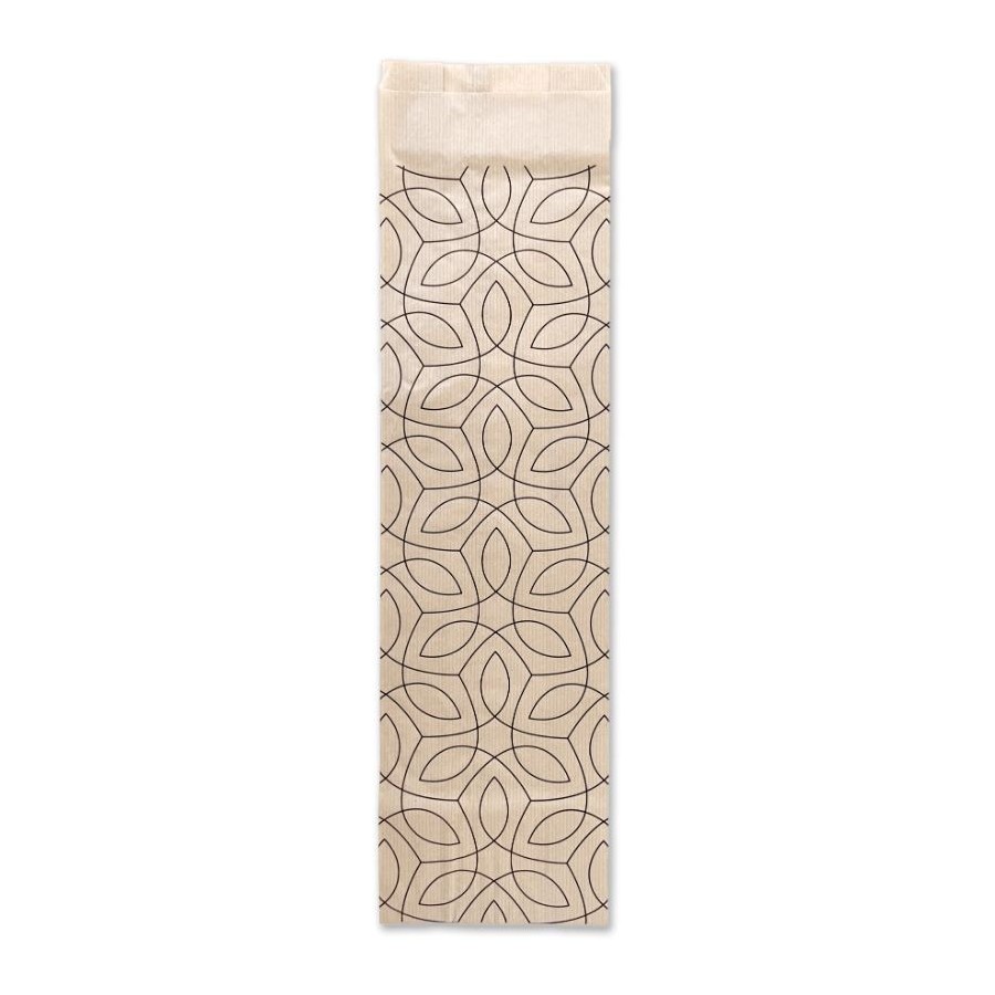 BOLSA 1 BARRA KRAFT 35gr ALUMA 10+5x54CM C/1000 ~
