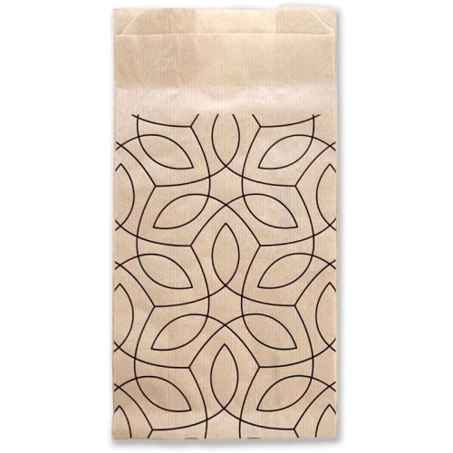 BOLSA EMPANADA KRAFT 35gr ALUMA 30+9x54CM C/1000 ~
