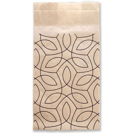 BOLSA EMPANADA KRAFT 35gr ALUMA 30+9x54CM C/1000 ~
