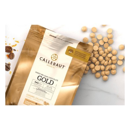 Chocolate Caramelo Callebaut Gold 30,4% | Bolsa 2,5 kg