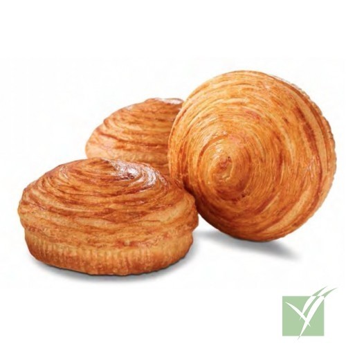 Bun'n'roll 85 g Bridor | Bollito hojaldrado mantequilla | Caja 50 ud