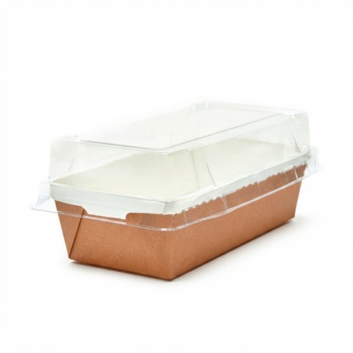 Molde rectangular 180x80x55 mm 500 g. Desechable | Caja 270 ud