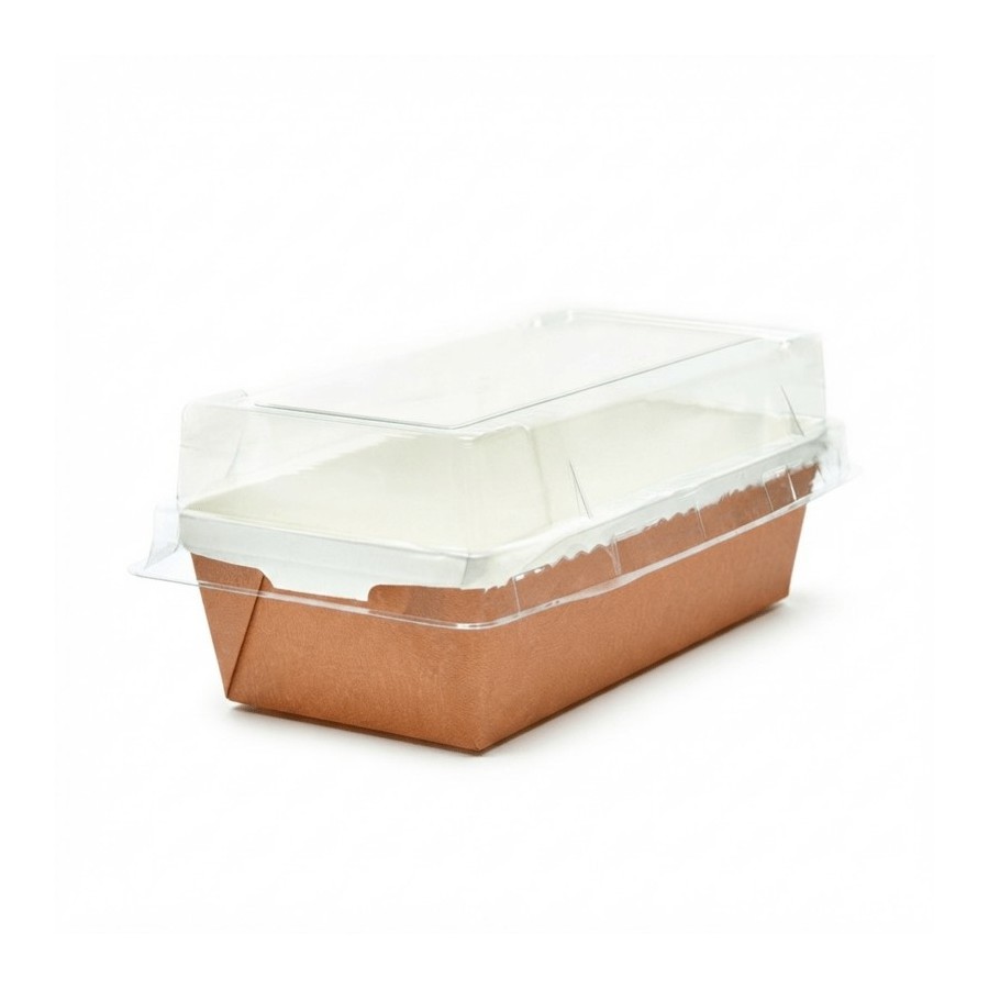 Molde rectangular 180x80x55 mm 500 g. Desechable | Caja 270 ud