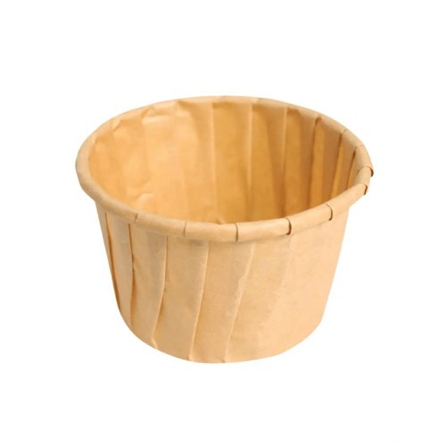 Molde desechable kraft 44 x 35 mm