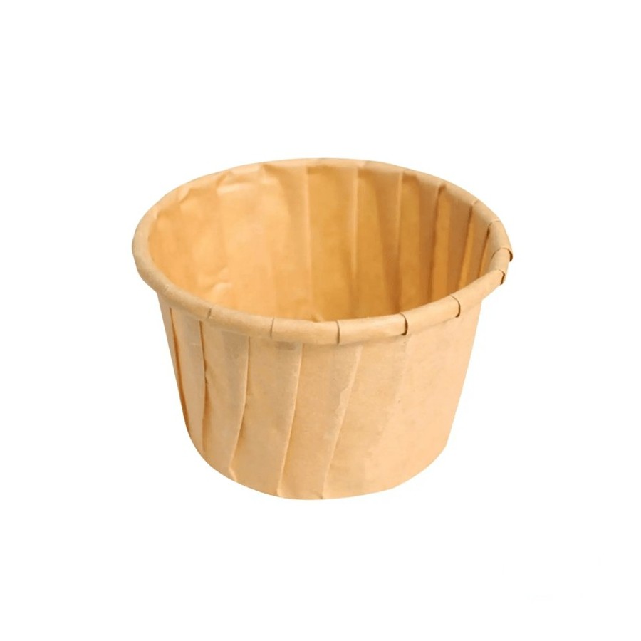 Molde desechable kraft 44 x 35 mm