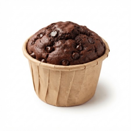 Foto con muffin molde desechable kraft 44 x 35 mm