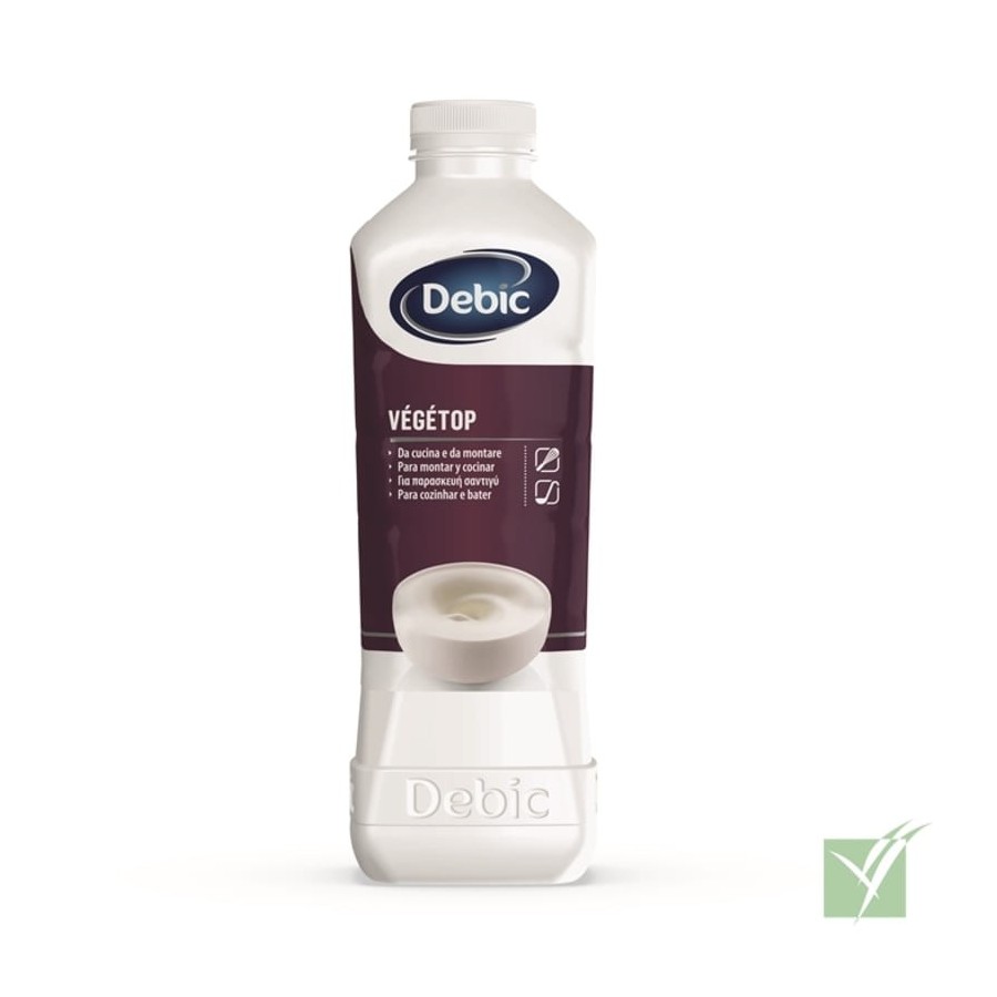Nata vegetal Vegetop - para montar y cocinar - Caja 6 x 1 litro.