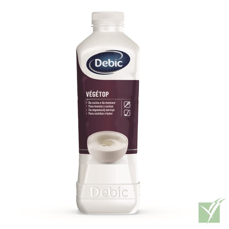 Nata vegetal Vegetop - para montar y cocinar - Caja 6 x 1 litro.