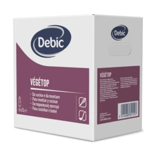 Caja nata vegetal Vegetop - para montar y cocinar - Caja 6 x 1 litro.
