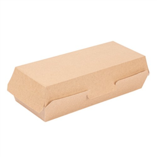 CAJA PANINI NATURAL THEPACK 26,5x12,2x7 CM P/50U