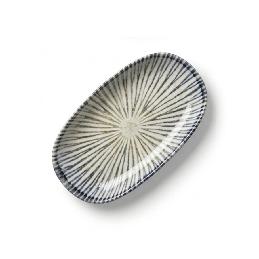 PLATO OVAL 24x14CM EO ANAFLOR C/6UD