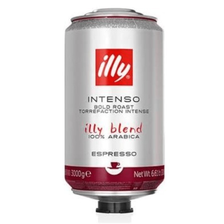 Lata café en grano illy Intenso 3 kg