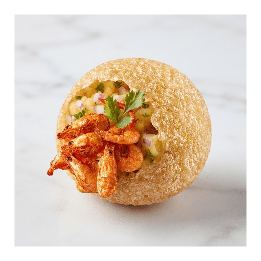 Pani Puri Crunchy 50x42 relleno