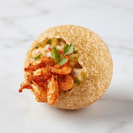 Pani Puri Crunchy 50x42 relleno