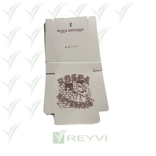 Caja rosca estándar 48x48x9 cm | Paquete 25 uds

