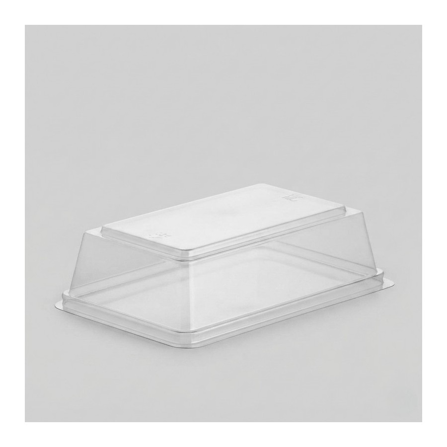 Tapa Alta PET Transparente para Envases de Postres | Poloplast