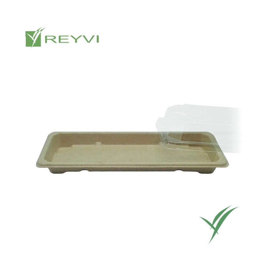 Envase sushi 164x113x20 mm Tecnopacking | 1000 uds