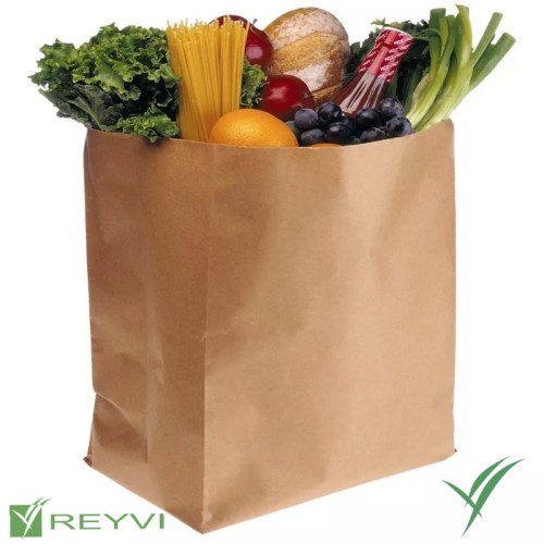 BOLSA AMERICANA KRAFT 25+15X45CM C/500