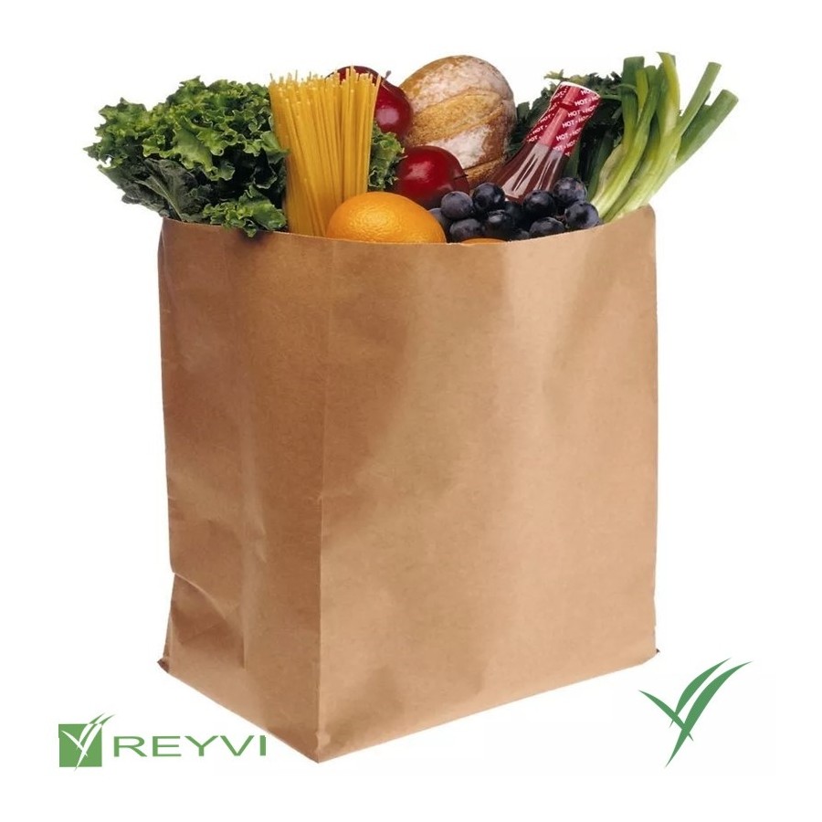 BOLSA AMERICANA KRAFT 25+15X45CM C/500