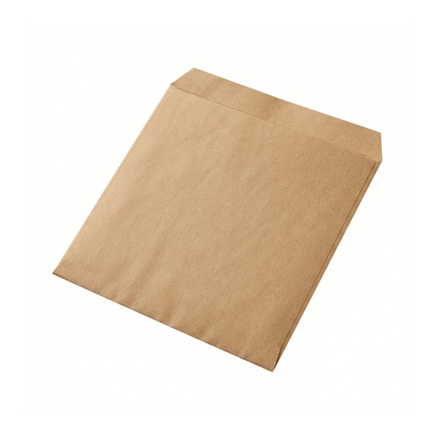 BOLSA ANTIGRASA 16x18 ABIERTA KRAFT C/1000