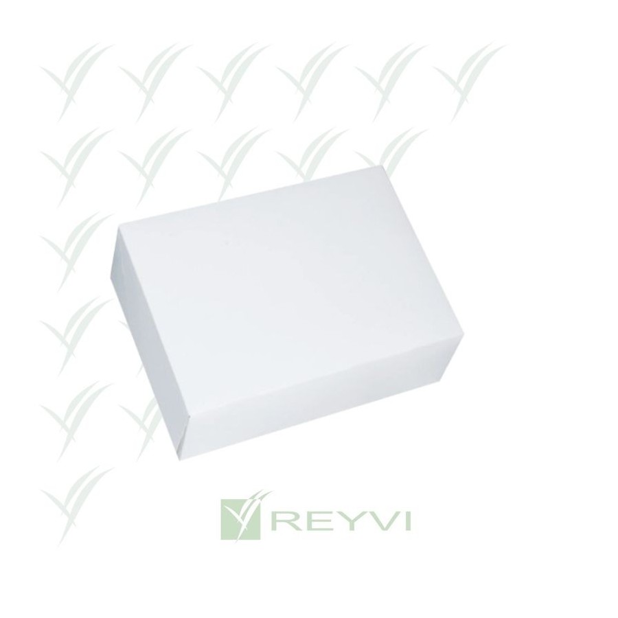 CAJA RECT BLANCA 20x15x07 CM P/50 (1KG)