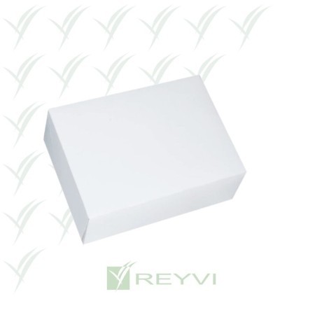 CAJA RECT BLANCA 20x15x07 CM P/50 (1KG)