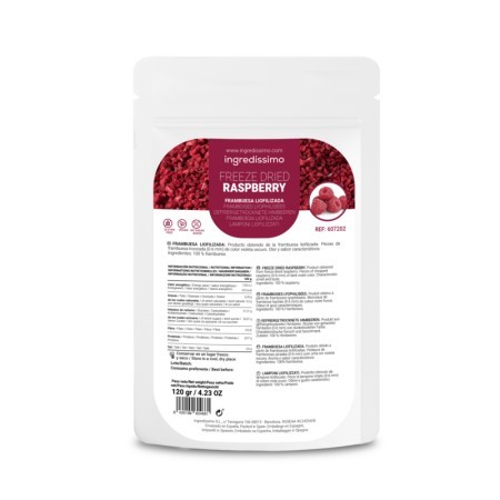 NUEVA BOLSA 100 GR  FRAMBUESA LIOFILIZADA