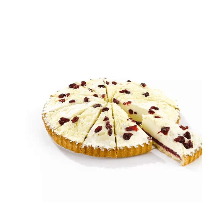TARTA ARANDANOS Y CHOCO BLANCO 1.4 KG VAN C/4 UD