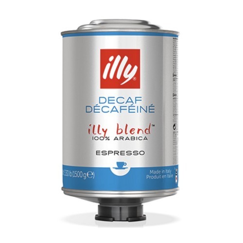 Tolva - café en grano descafeinado illy 1,5 kg