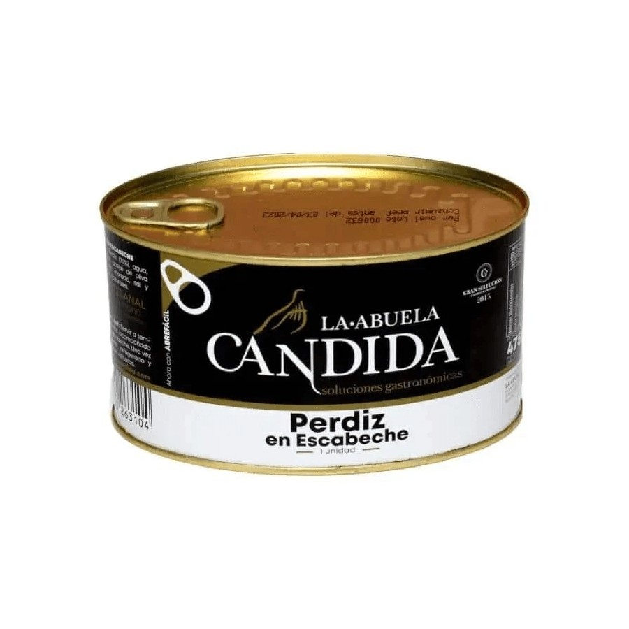 lATA migas de perdiz escabechada La Abuela Cándida 400 g