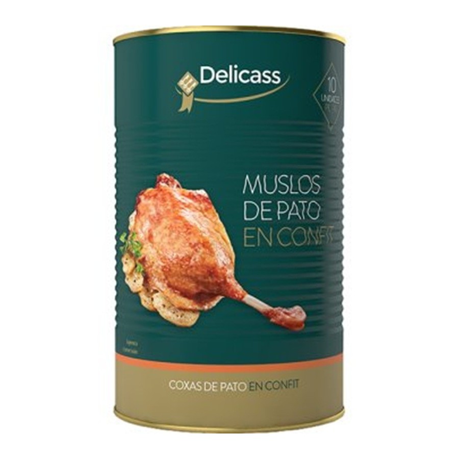 MUSLOS PATO CONF LATA 10 PZAS (C/4)