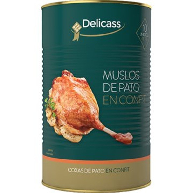 MUSLOS PATO CONF LATA 10 PZAS (C/4)