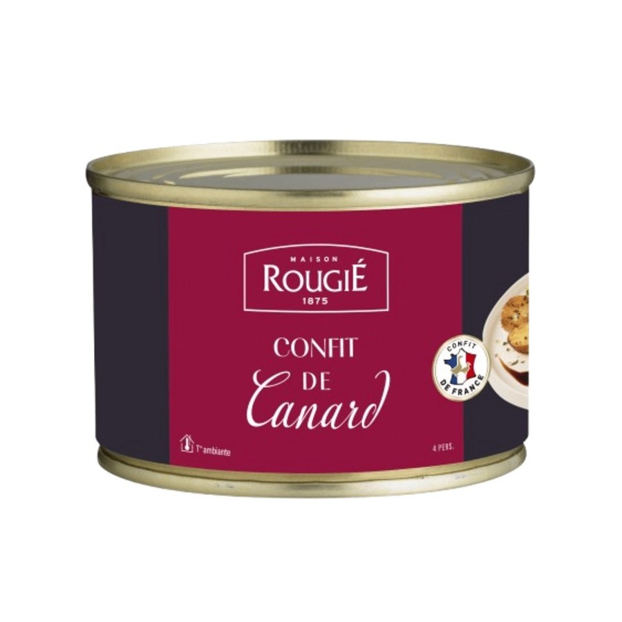 Lata confit de pato Rougié 4 muslos