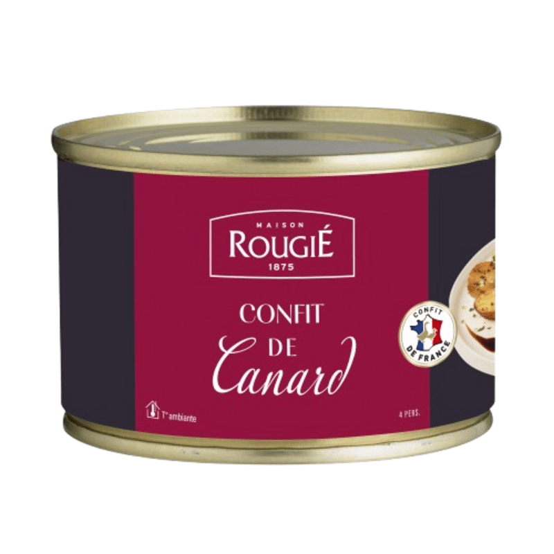 Lata confit de pato Rougié 4 muslos