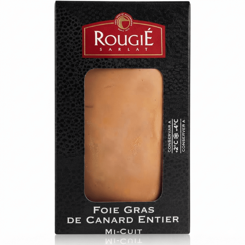 Blister foie gras de pato entero mi-cuit