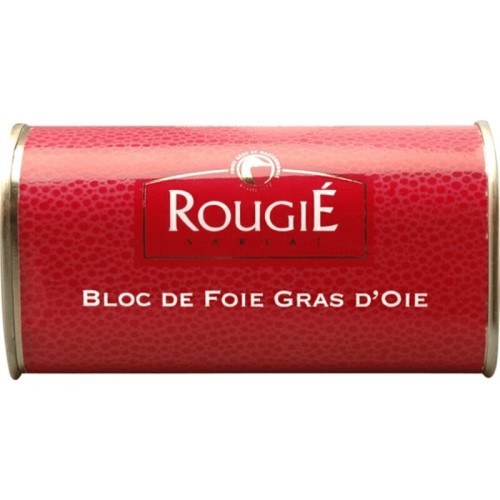 Lata bloc de foie gras de oca Rougié 145 g